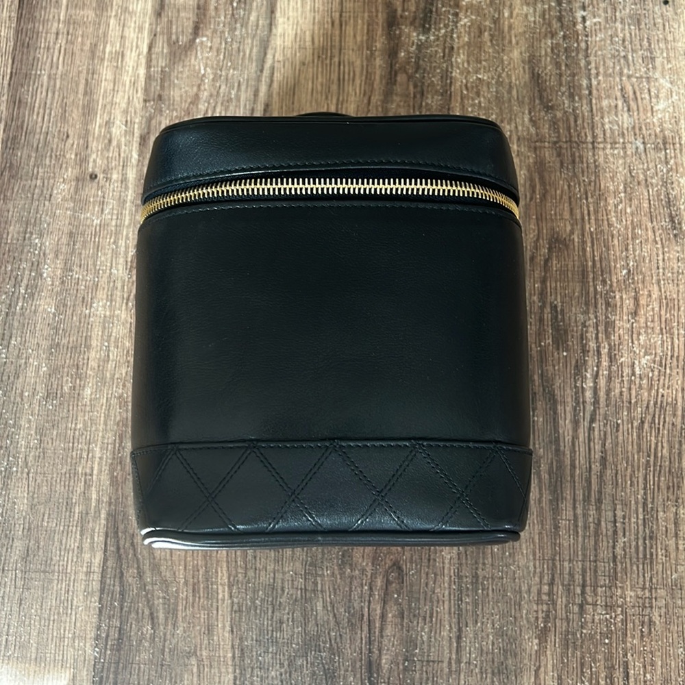 Chanel Quilted Comestic Vanity Case